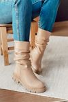 Mida Shoes 601 Ten Deri Kadın Çizme