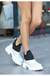 Mida Shoes Feed Bej Deri Boncuk İşlemeli Kadın Bot