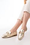 Mida Shoes 303 Gold Günlük Kadın Babet