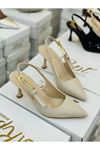 Mida Shoes RP021 Ten Kadın Topuklu Ayakkabı