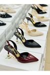 Mida Shoes RP024 Ten Kadın Topuklu Ayakkabı
