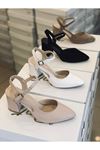 Mida Shoes Y104 Ten Deri Topuklu Ayakkabı
