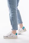Mida Shoes SV-01 Beyaz Garni Bağcıklı Kadın Spor Ayakkabı